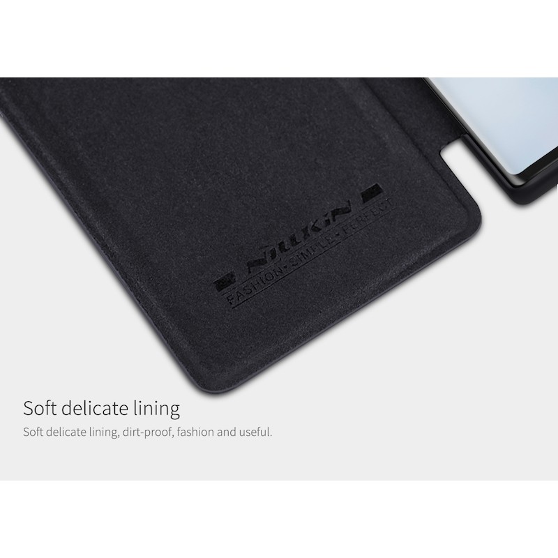 Bao Da Nillkin QIN Series Dành Cho Samsung Galaxy Note 10 PLus Cao Cấp