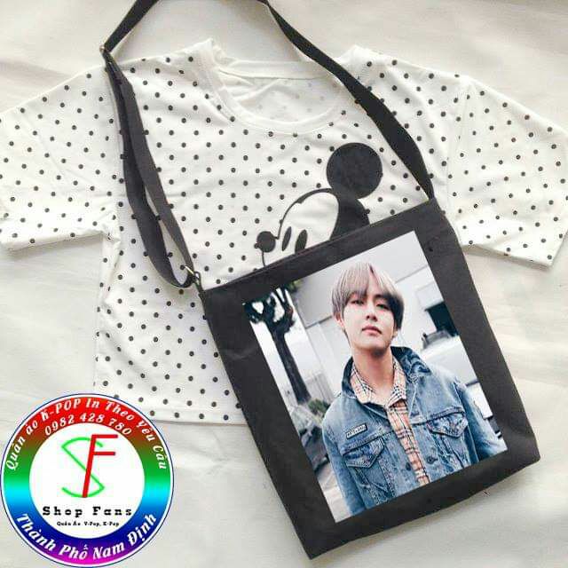 Túi tote BTS in theo yêu cầu