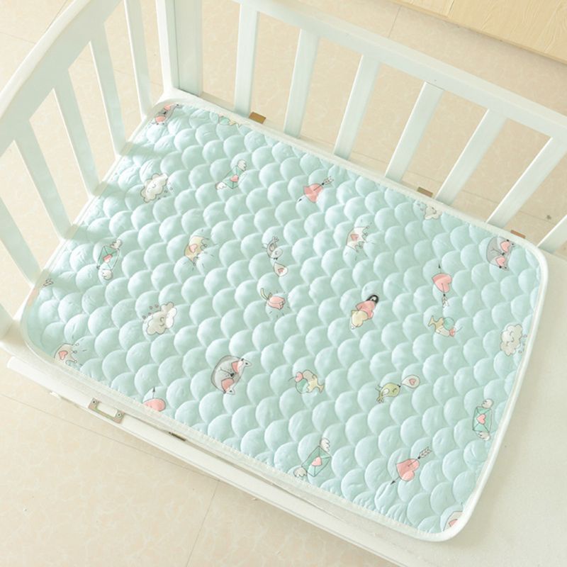 Thảm Lót Thay Tã Bằng Cotton Mềm Chống Nước 50x70cm / 70x100cm Cho Bé Sơ Sinh