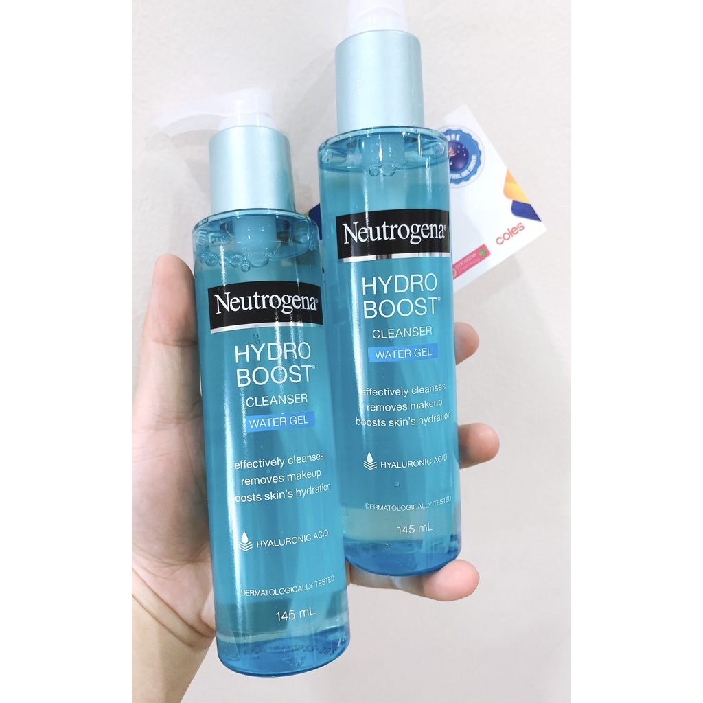 Gel Rửa Mặt Neutrogena Hydro Boost Dịu Nhẹ Cho Da 145ml