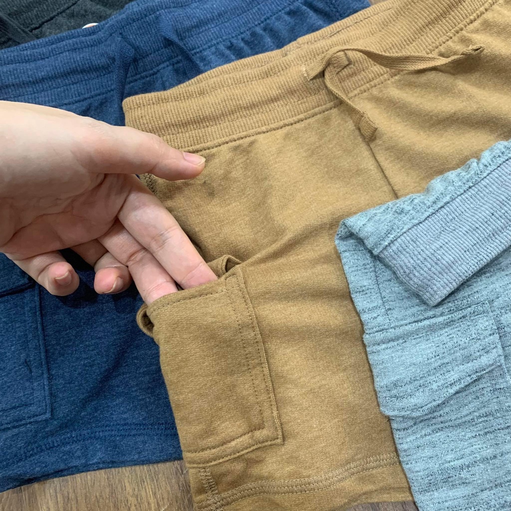 Quần đùi sooc cotton giành cho bé trai hàng Jumping bear cho bé trai từ 3 tháng - 5 tuổi