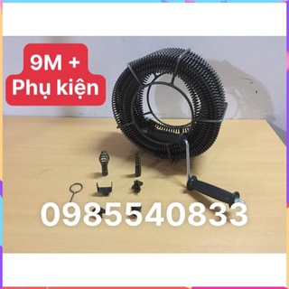 Dây thông tắc dùng tay quay dài 9M