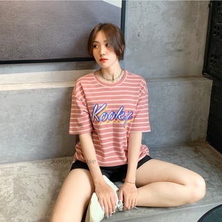 KOOKY HOUSE - KOOKY PAINT TEE - Áo thun form rộng thoáng mát và thấm hút mồ hôi