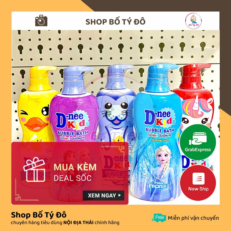 [Chai 400ml] Sữa tắm dnee kid thái lan, sữa tắm gội cho bé - Shop Bố Tý Đô