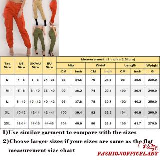 Quần jogger kiểu cargo quân đội dáng dài cho nữ