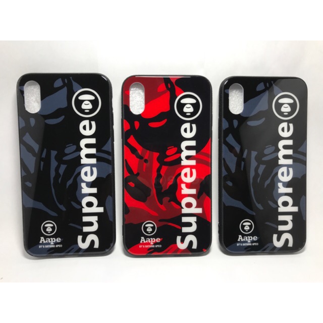 Ốp iPhone X Supreme