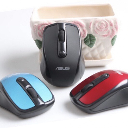 CHUỘT KHÔNG DÂY ASUS 3100 CHÍNH HÃNG, SIÊU NHẠY, NHẤN ÊM, BẢO HÀNH 12 THÁNG