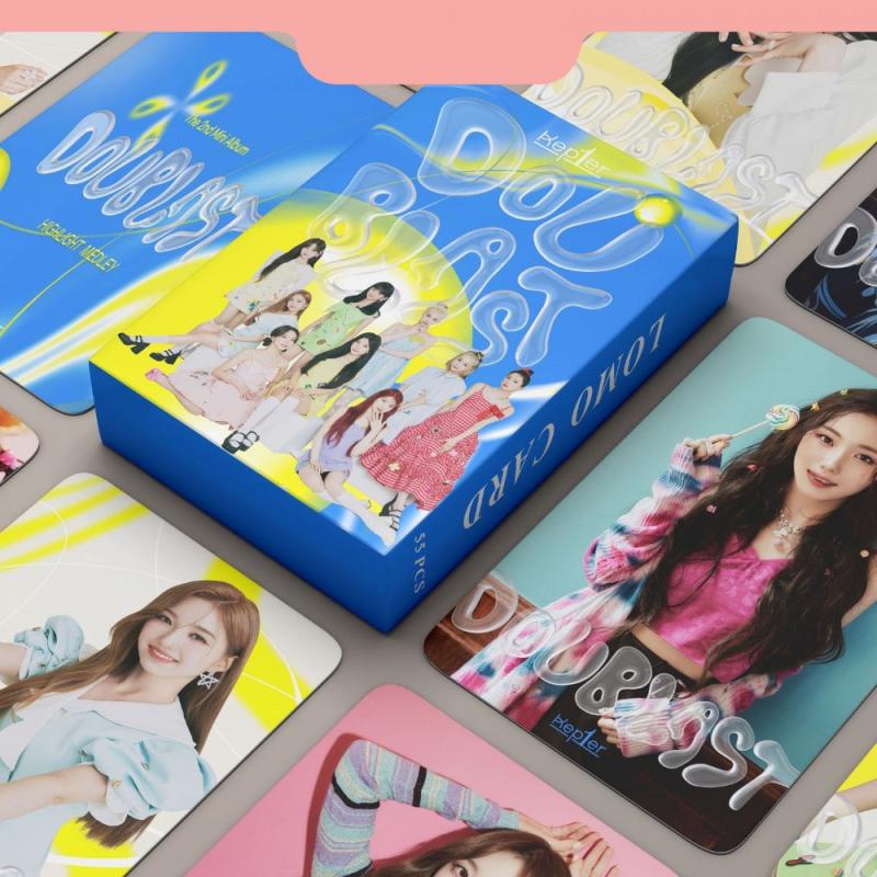 55 Chiếc Kep1er Album Lomo Card Kpop Photocards Bưu Thiếp DOUBLAST Series Hàng Mới Về YM