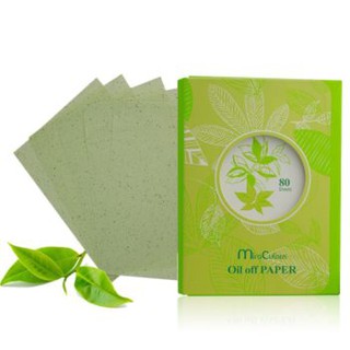 Giấy thấm dầu tinh chất trà xanh MiraCulous Oil Off Paper 80 tờ
