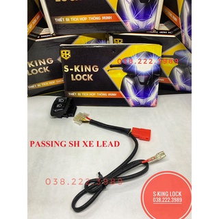 Bộ passing sh cho xe honda lead | s-king lock - bảo hành 12 tháng