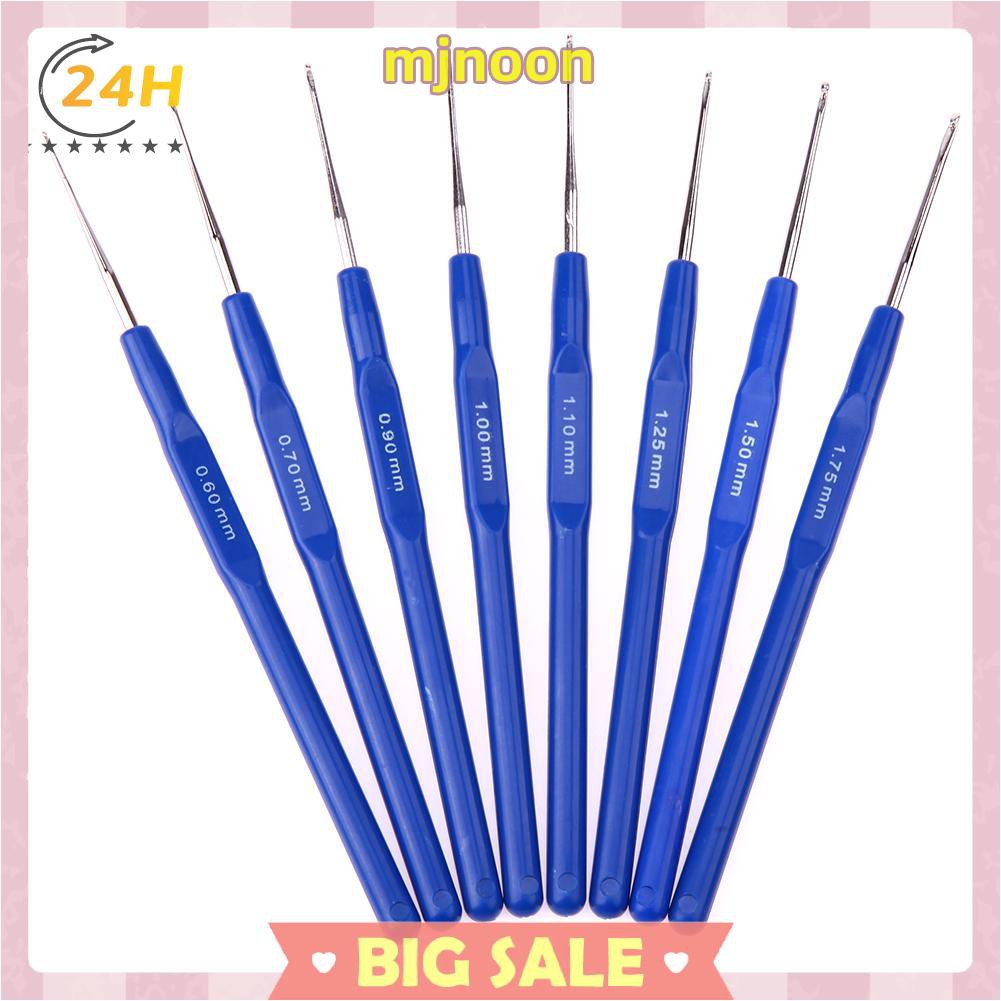 Set 8 kim móc len bằng thép không gỉ