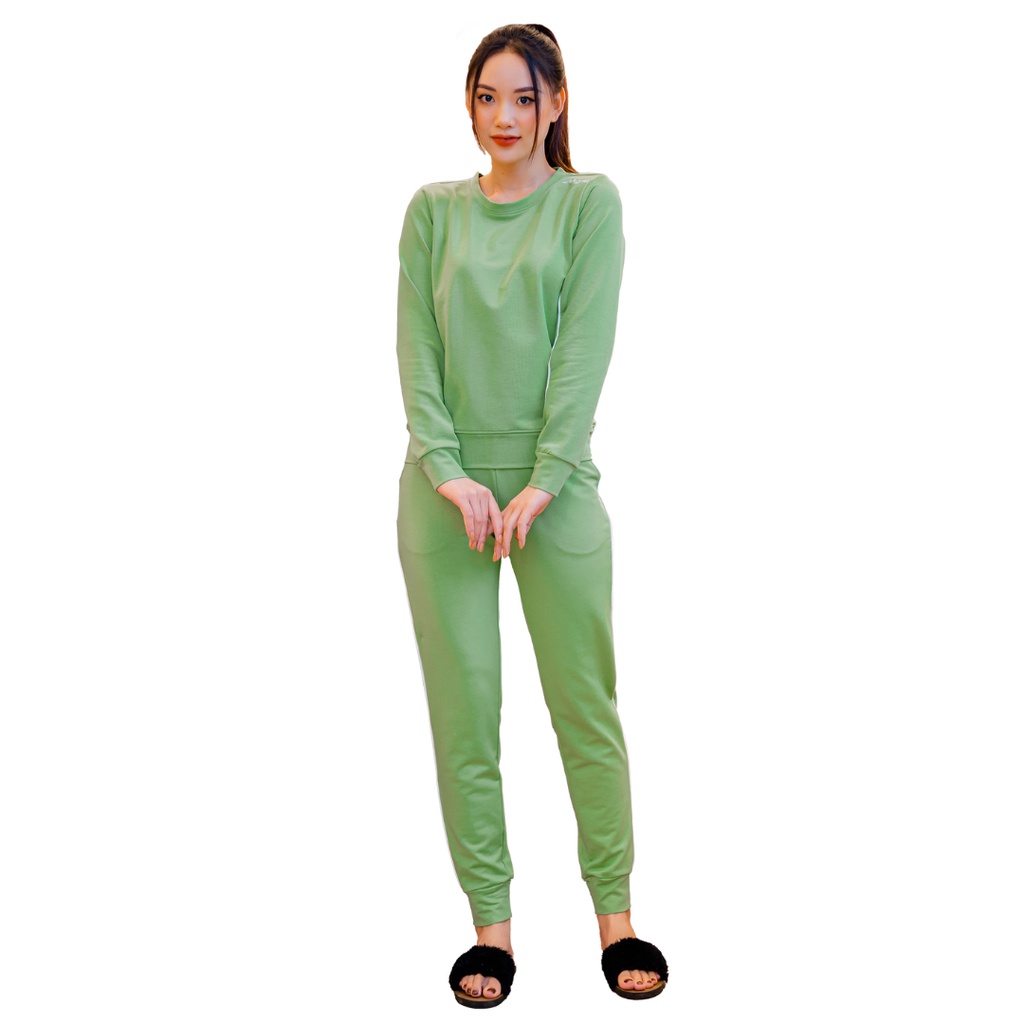 LAROMA Bộ nỉ nữ chui trơn