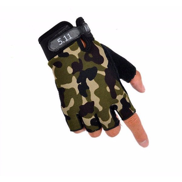 Găng Tay nam ngón cụt 511 đi phượt, đạp xe