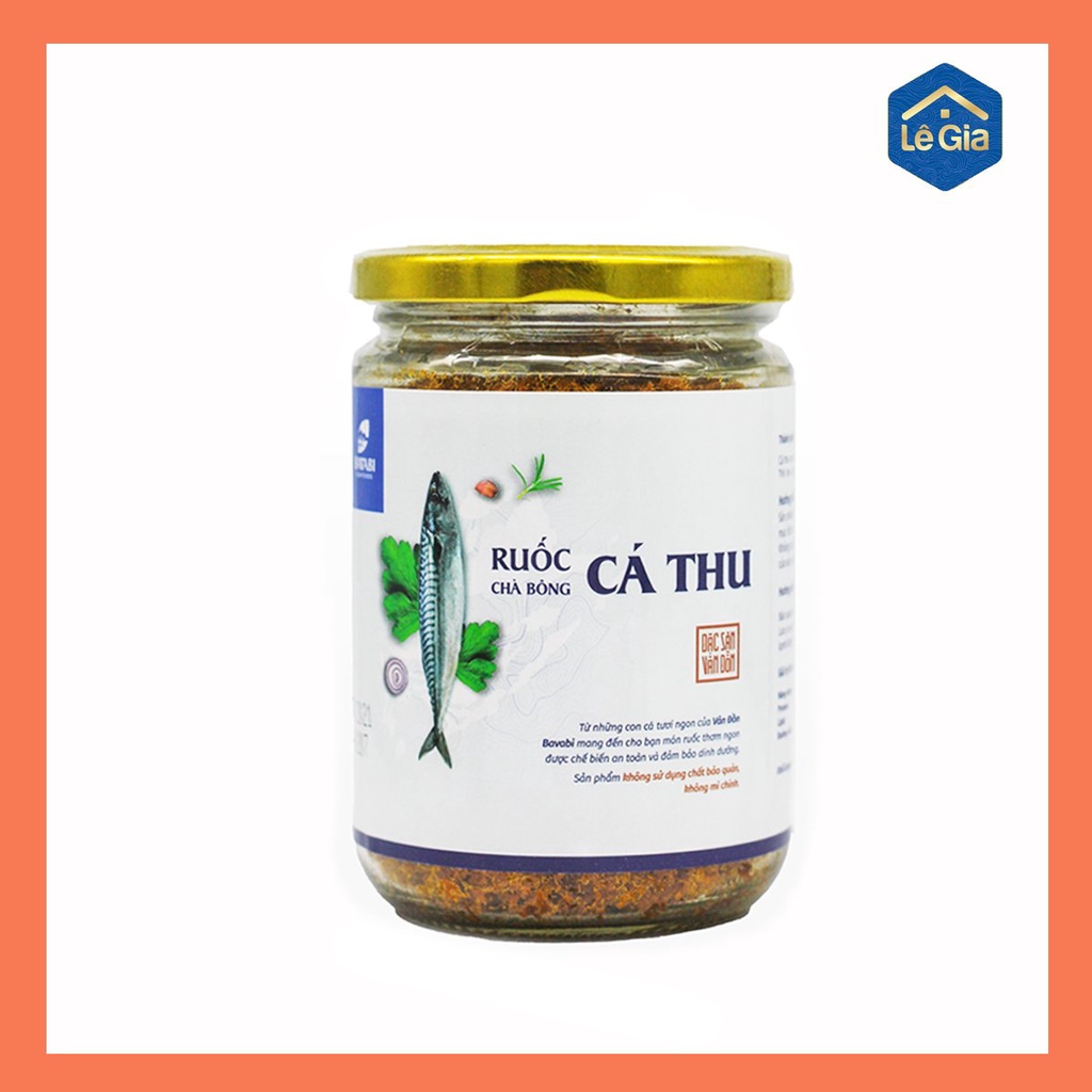 Ruốc cá Bavabi đặc sản Vân Đồn Quảng Ninh hũ 150g