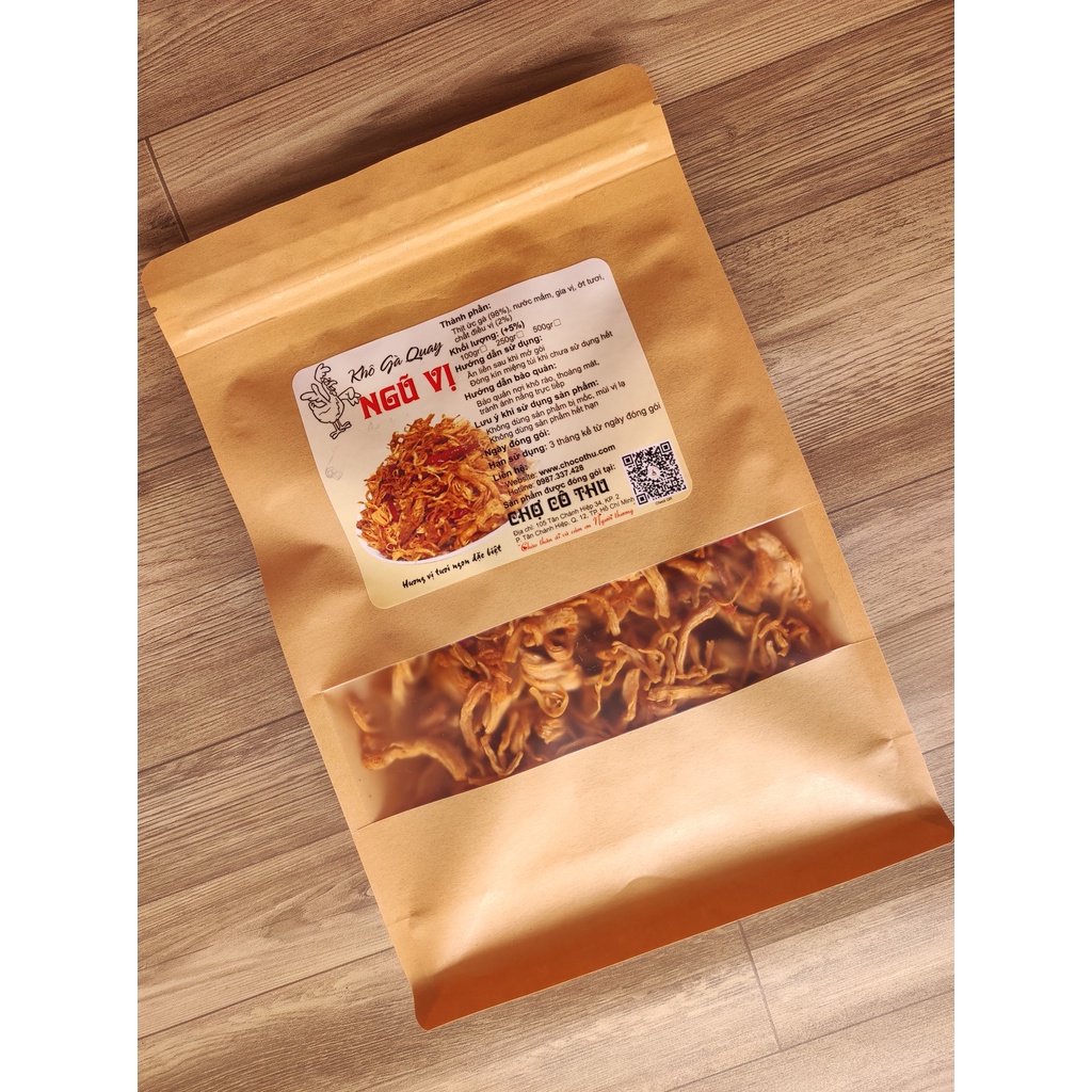 [Khô gà quay ngũ vị thượng hạng - Ăn một lần nhớ mãi ăn nhiều lần khó quên] | Chợ Cô Thu | BigBuy360 - bigbuy360.vn