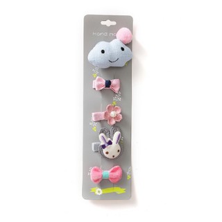 Set 5 Kẹp Tóc Dễ Thương Cho Bé Gái