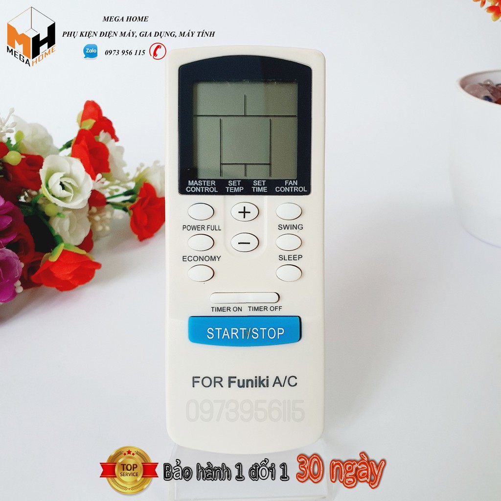 Điều khiển điều hòa FUNIKI - Remote máy lạnh Funiki hàng loại 1 bảo hành đổi trả 30 ngày