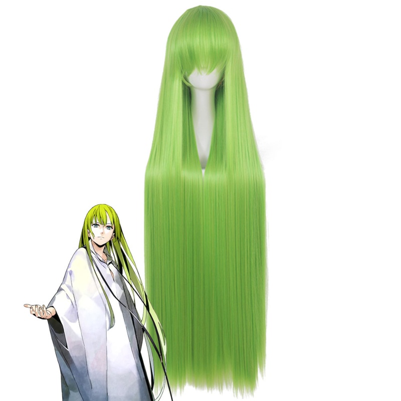 [Sẵn] Wig/tóc giả Enkidu - Fate/Grand Order FGO màu xanh lá [Miu Cosplay]