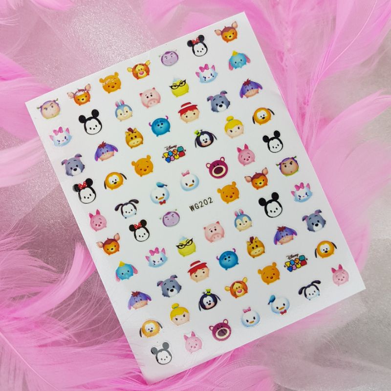 STICKER NAIL DÁN MÓNG-HOẠT HÌNH Link 1