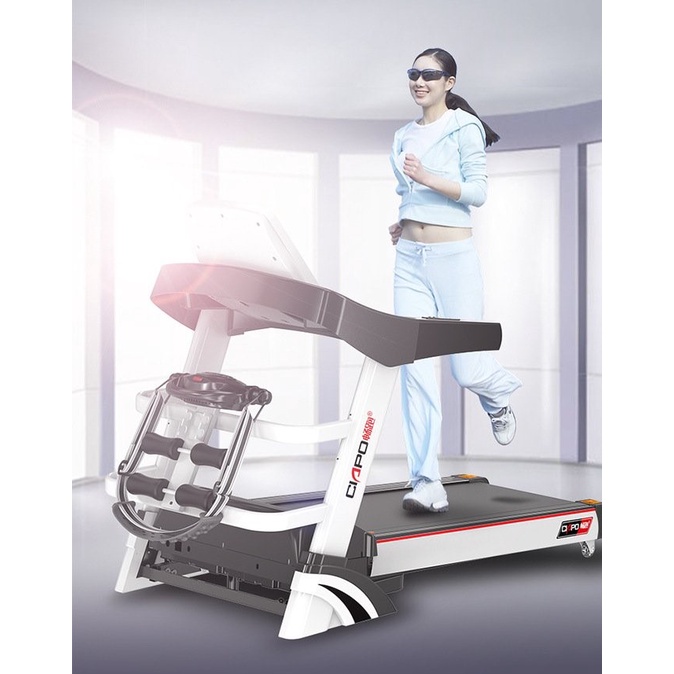 Máy chạy bộ cao cấp A4, máy chạy bộ thể dục đa năng tại nhà, máy tập gym