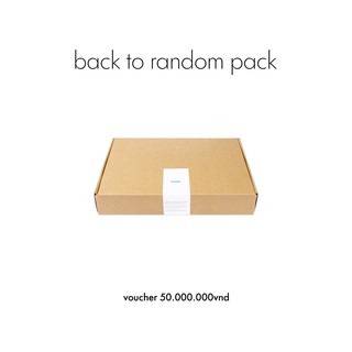 HỘP RANDOM QUẦN ÁO PHỤ KIỆN (CAM KẾT KHÔNG VỚ VÀ VOUCHER 250)  Unisex dx.resell