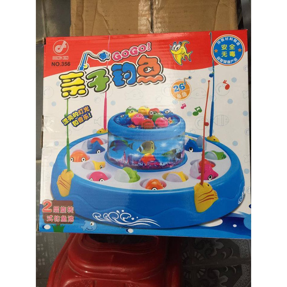 Đổ chơi câu cá 2 tầng