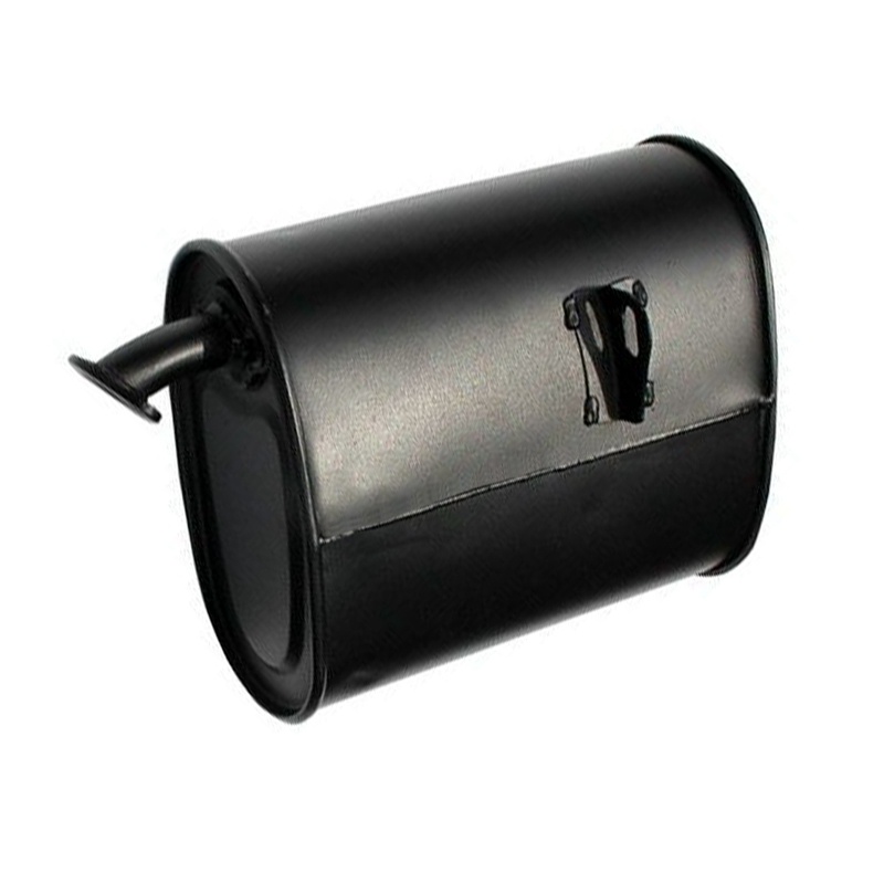 Ống giảm thanh xả khí ga 2-3KW màu đen dành cho máy phát điện xăng 5.5HP 6.5HP 3500W 4000W