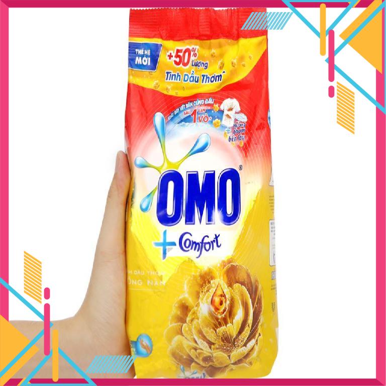 Bột giặt OMO Comfort tinh dầu thơm nồng nàn 720g