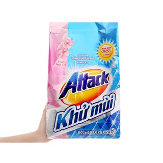 (Mẫu Mới) Bột giặt Nhật Bản Attack - 360gr