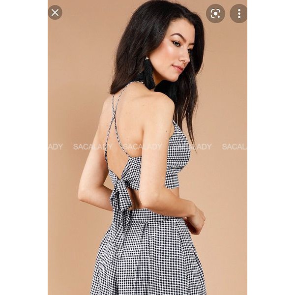 [SALE] Áo Croptop Yếm Loang Màu - 3113