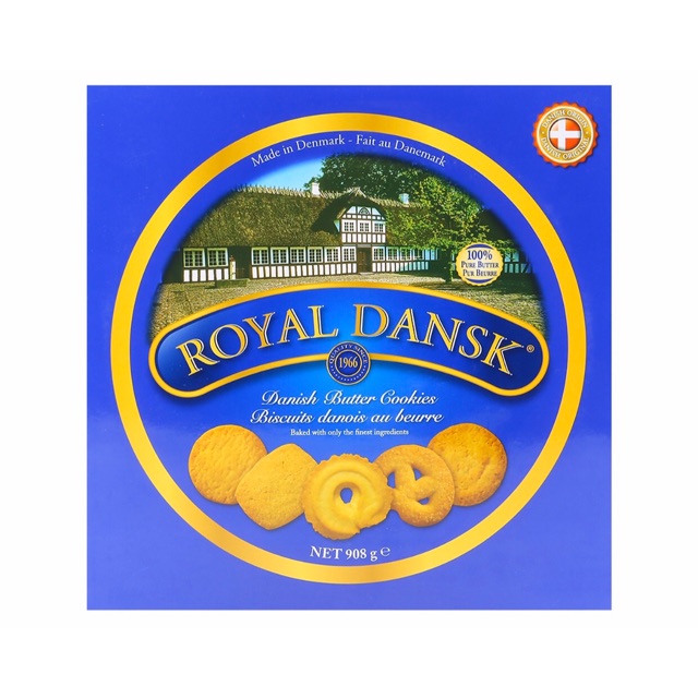 ROYAL DANSK Bánh Quy Bơ 908g