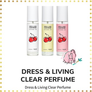 Nước hoa xịt vải hương Cherry anh đào WDRESSROOM Hàn Quốc (100ml) - Shop Bunny Beans