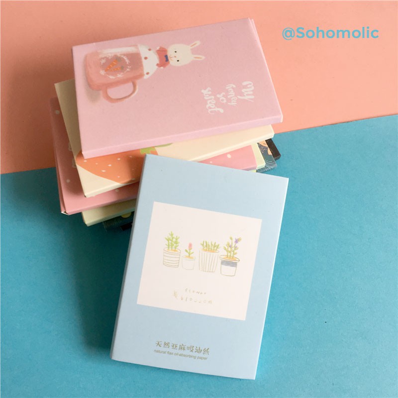 Giấy Thấm Dầu 50 tờ nội địa Trung Somoholic GTD1 | BigBuy360 - bigbuy360.vn