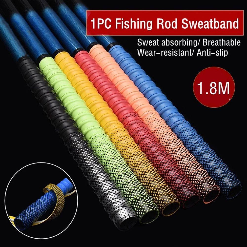 Băng Quấn Cần Câu Cá Chống Trượt Thấm Hút Mồ Hôi Màu Gradient 180cm