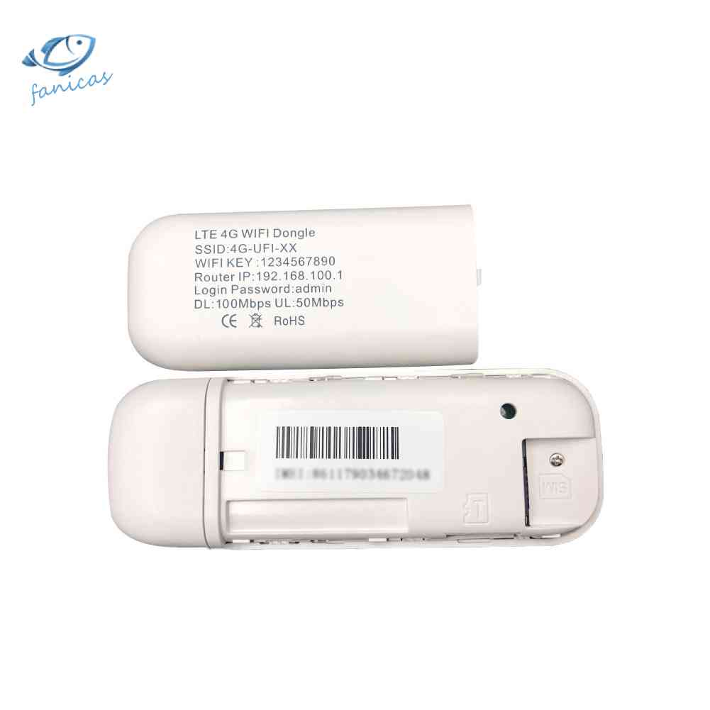 Usb Phát WiFi 4G LTE Có Thẻ Tín Hiệu 150Mbps 4G