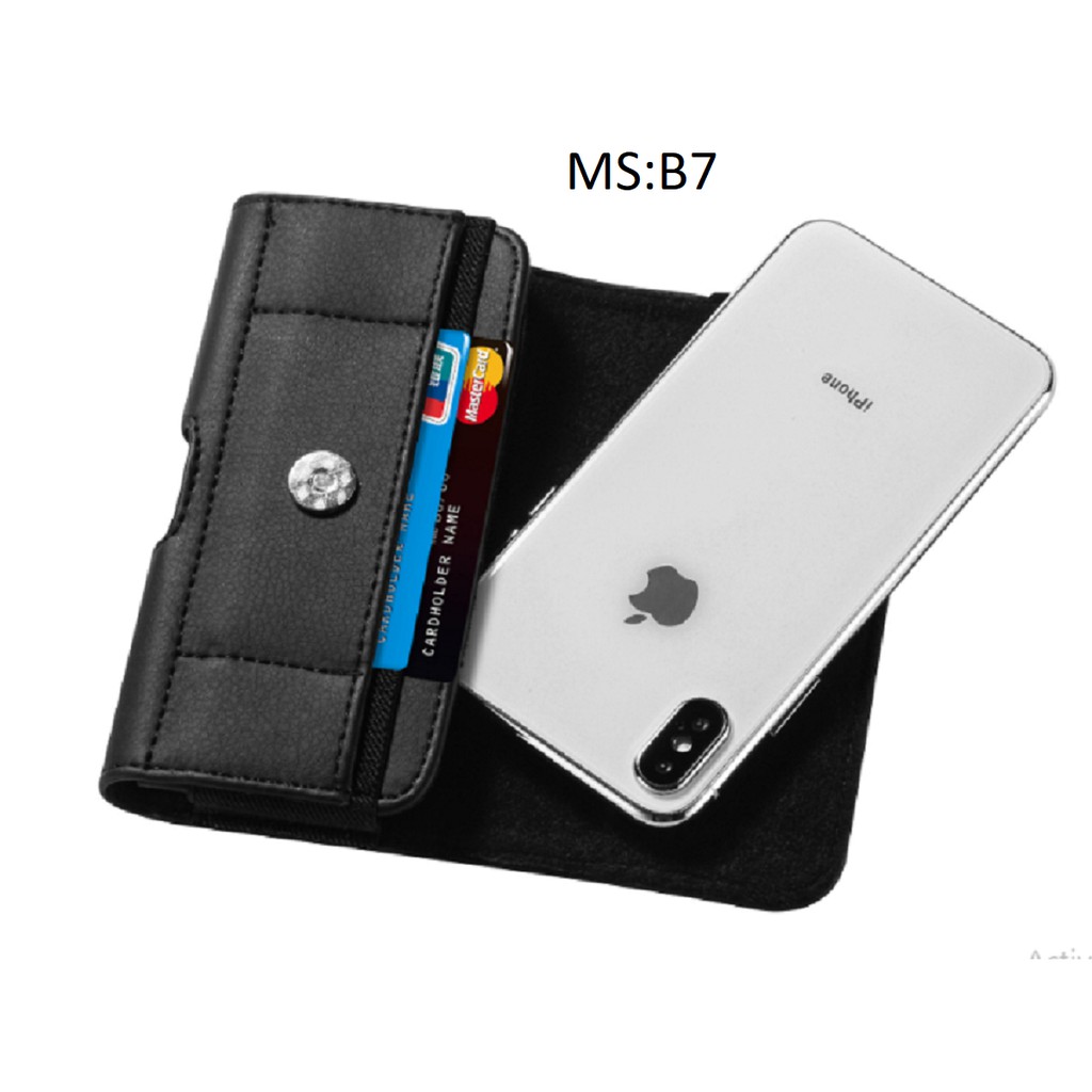 Bao da đựng điện thoại, Túi Da Đựng Điện Thoại đeo thắt lưng kiểu Ngang MÃ B7 nhiều Size | BigBuy360 - bigbuy360.vn