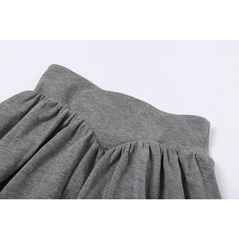 Set Áo Thun Ngắn Tay + Chân Váy Xếp Ly Lưng Cao Thời Trang Cho Nữ