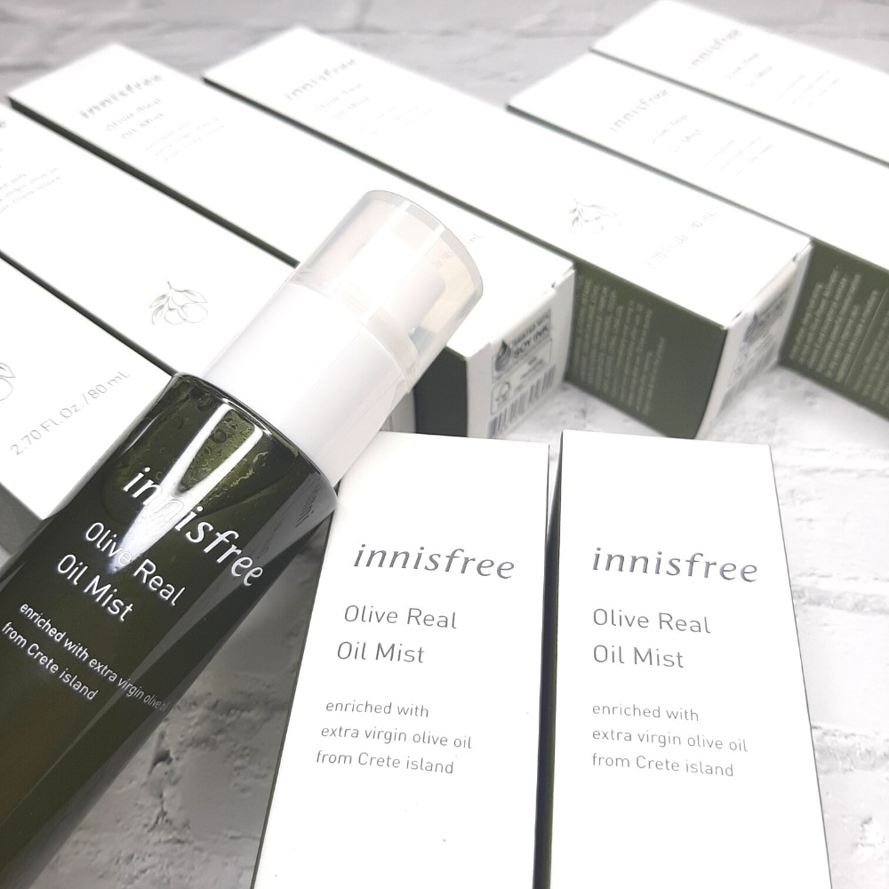 Xịt Khoáng dưỡng ẩm Innisfree Olive Real Oil Mist 80ml [Có Bill ] | BigBuy360 - bigbuy360.vn