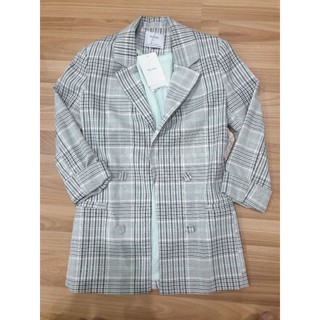 Áo khoác blazer Bershka BSK auth - chính hãng size xs