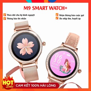 |Đồng hồ Đức| Đồng Hồ Thông Minh M8 Nữ Smart Watch Chống Nước IP68 Kết nối bluetooth 4.0