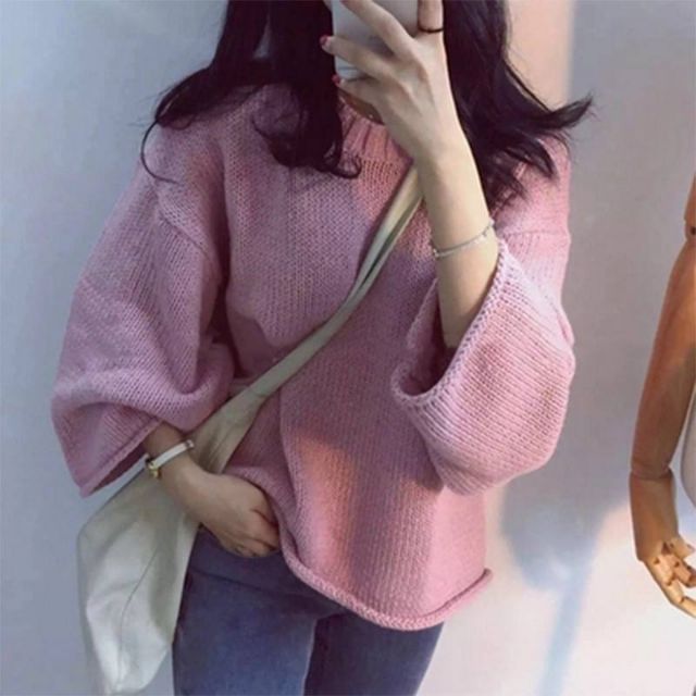 [Có sẵn] Áo len from rộng ulzzang | BigBuy360 - bigbuy360.vn