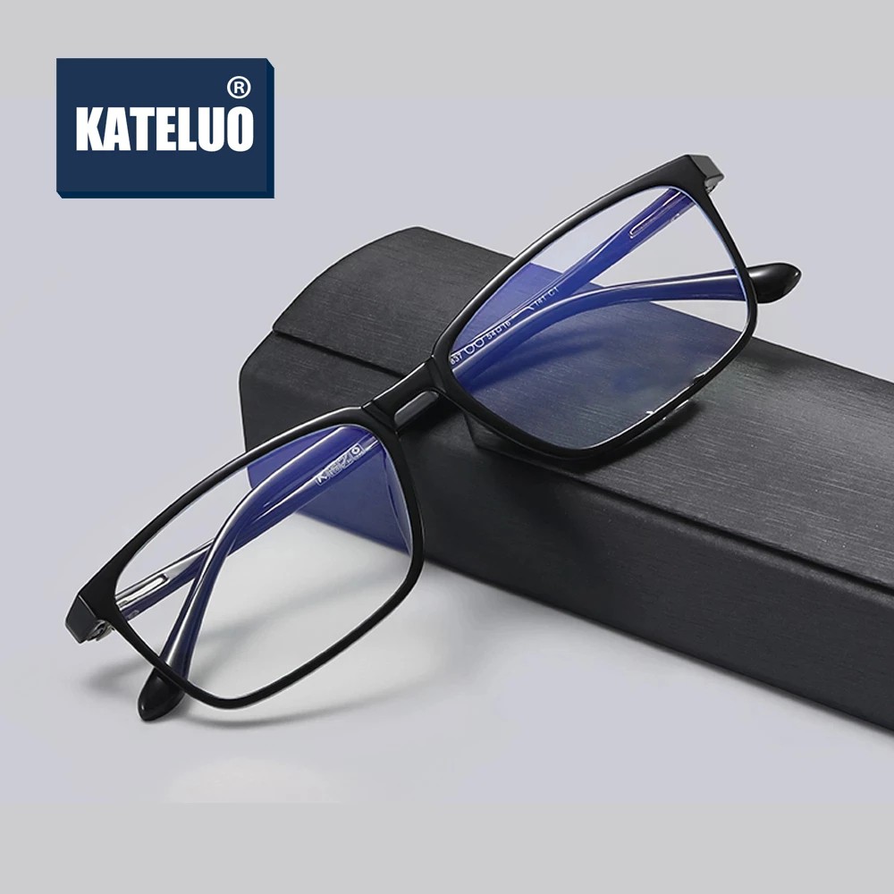 Mắt Kính KATELUO 8837 2022 Chống Ánh Sáng Xanh Laser Thiết Kế Đơn Giản Cho Nam Nữ