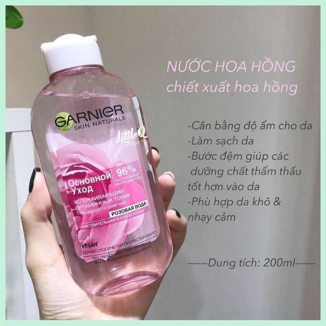 Nước hoa hồng GARNIER