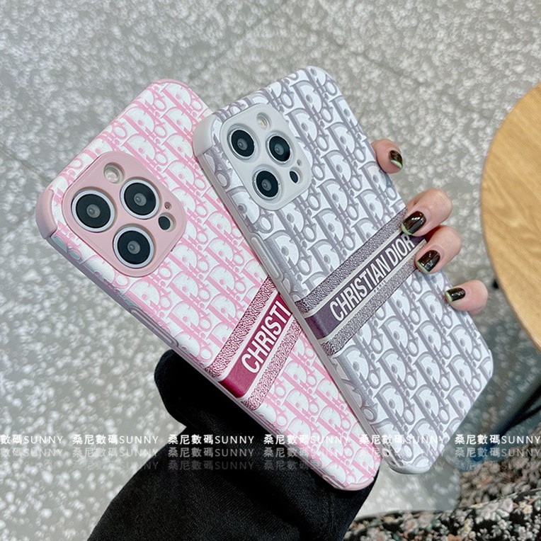 Ốp Lưng Dior Sang Chảnh Nhiều Mẫu Mã Cho Điện Thoại iphone 13 11 12 pro max XR 8Plus