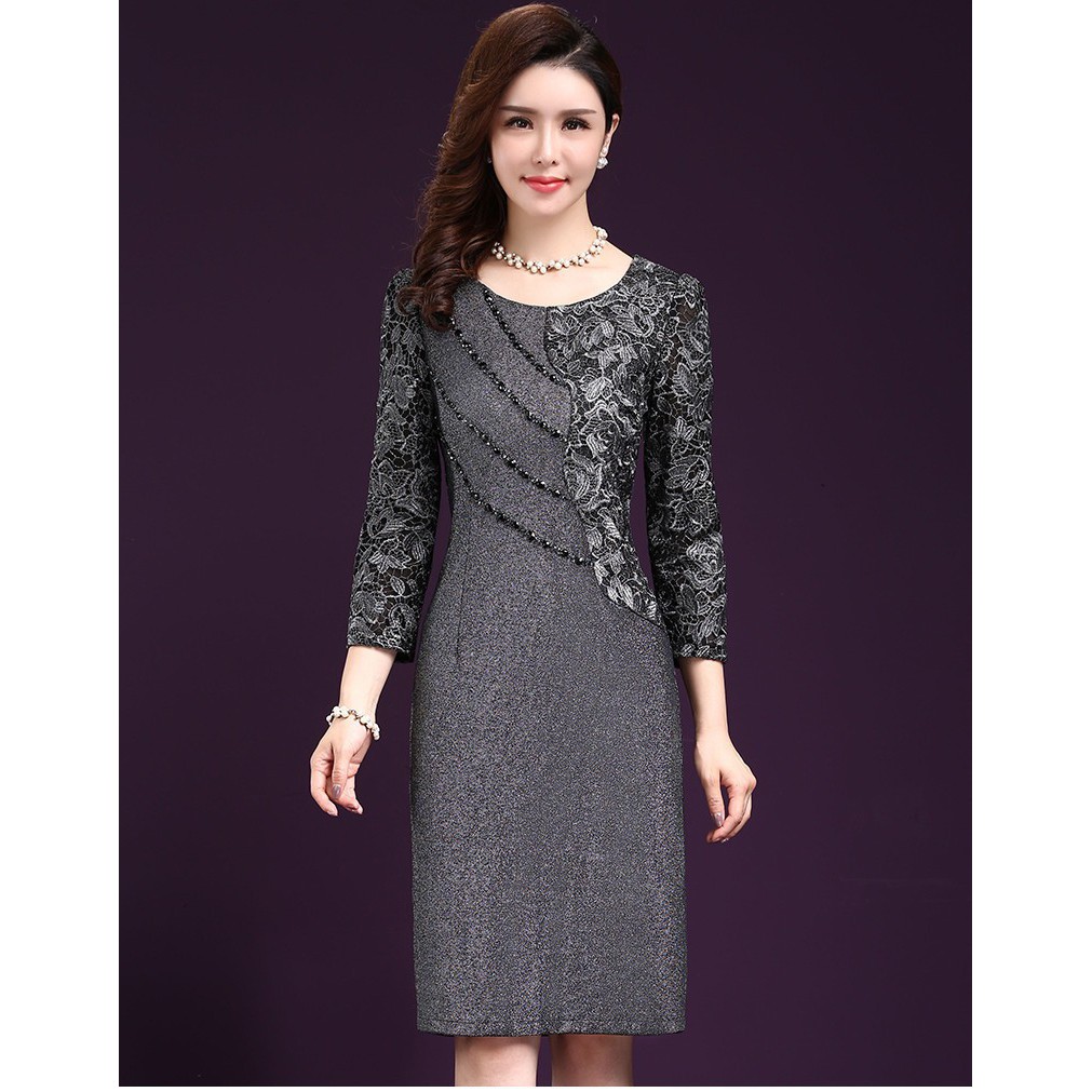 ĐẦM THUN KIM SA CHO MẸ  BMT 37