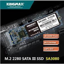 Ổ cứng SSD M2 KINGMAX 256GB | 128GB (M2-2280) SA3080 Chuẩn kết nối SATA III - BH Chính Hãng 3 năm