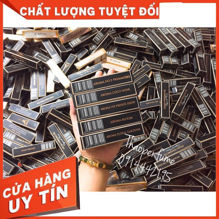 [MÙI HƯƠNG NỮ HOT NHẤT] TINH DẦU NƯỚC HOA PHÁP AROMA CHÍNH HÃNG 12ML ĐA DẠNG MÙI HƯƠNG NHỎ GỌN, TIỆN DỤNG, BÁN CHẠY NHẤT | Thế Giới Skin Care