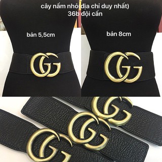 Thắt Lưng Nữ - Đai Váy, chun bản to (5,5cm và 8cm) [SHIP NHANH]