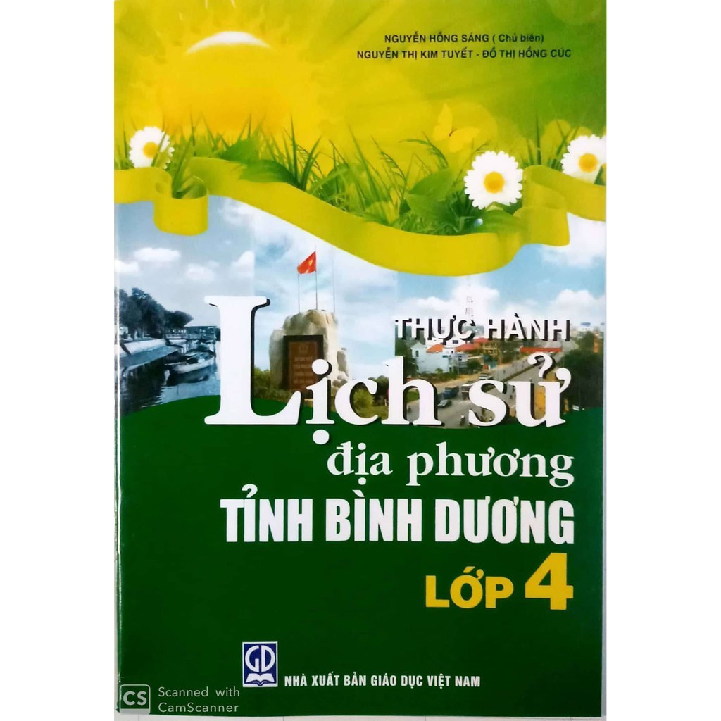 Sách - Thực hành lịch sử địa phương tỉnh Bình Dương lớp 4