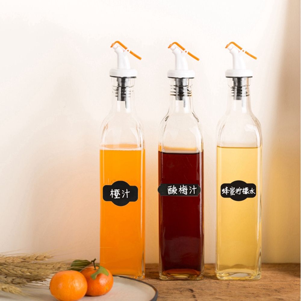 12/36 Sticker đa năng nhãn dán viết bằng phấn có thể xoá được sắp xếp dụng cụ nhà bếp